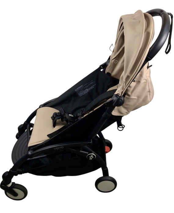 Shop Stokke YOYO3 Complete Stroller, 2024, Black, Bonpoint Beige at GoodBuy Gear