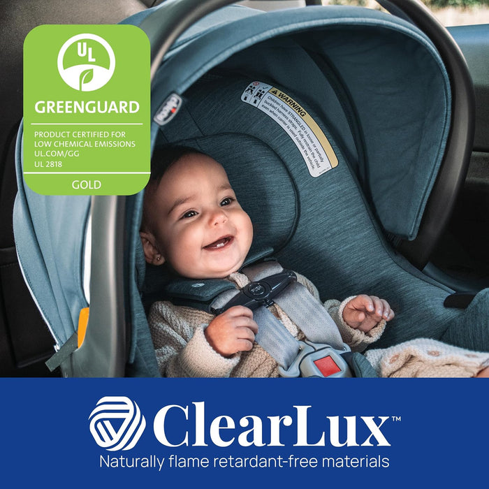 Chicco KeyFit Max Zip ClearLux Infant Car Seat, 2025, Midori