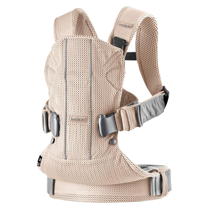 Shop BabyBjorn Baby Carrier One Air 3D Mesh, Pearly Pink at GoodBuy Gear