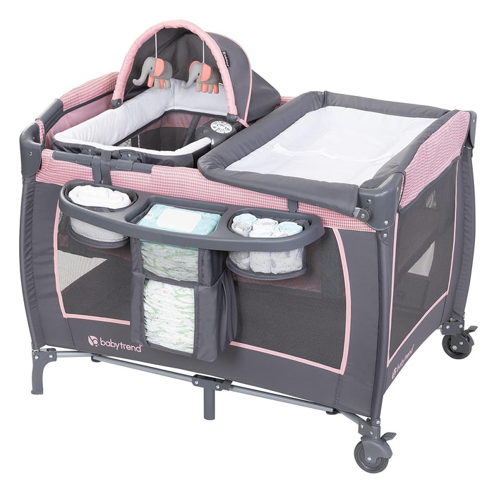 Shop Baby Trend Lil' Deluxe Snooze III, Cozy Pink at GoodBuy Gear
