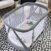 Shop Baby Einstein Kick & Snooze 3-in-1 Foldable Playard, Grey at GoodBuy Gear