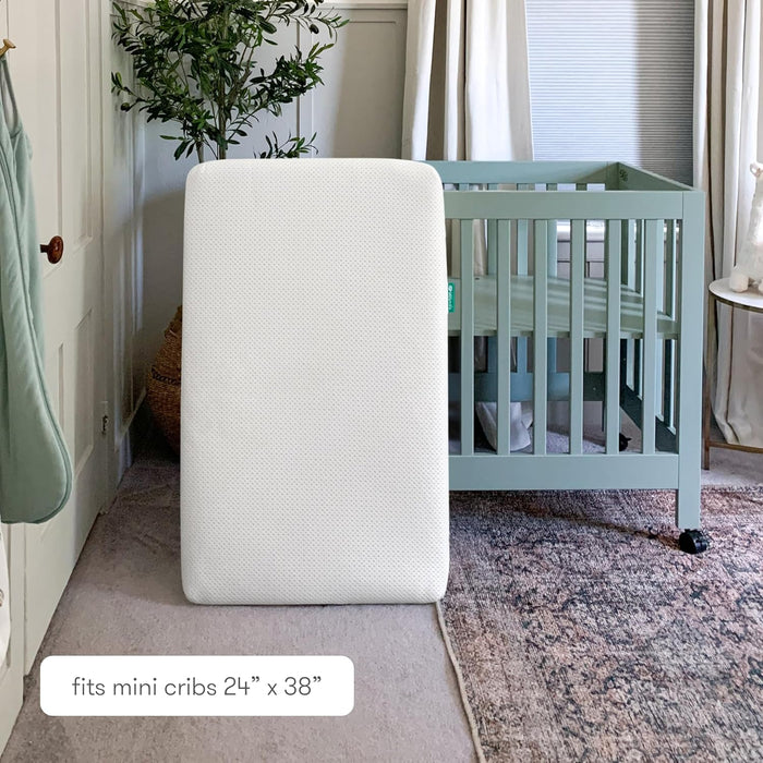 Shop Newton Mini Crib Mattress, 24" X 38" at GoodBuy Gear