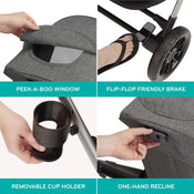 Shop Evenflo Pivot Xpand Modular Stroller, 2020, Percheron at GoodBuy Gear
