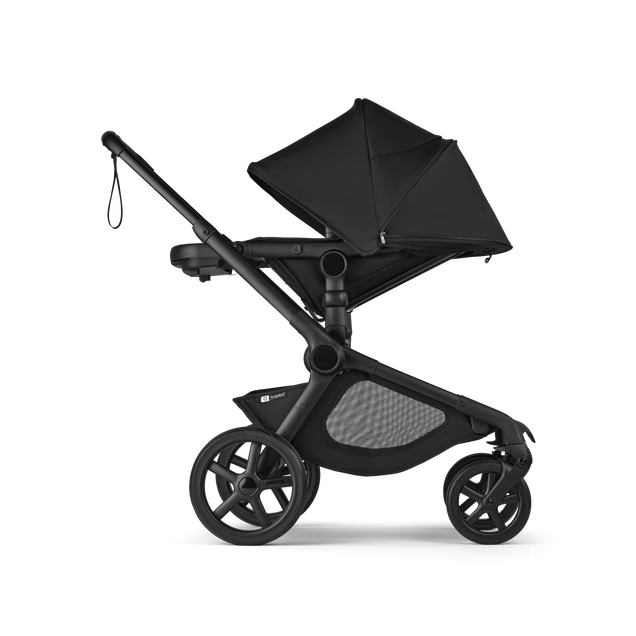 Shop Bugaboo Kangaroo Single To Double Stroller, 2024, Black, Midnight Black, Midnight Black at GoodBuy Gear
