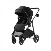 Shop Mompush Wiz Stroller, 2025, Black at GoodBuy Gear