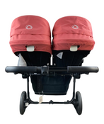 Shop Bugaboo Donkey 5 Duo Stroller, Black, Midnight Black, Sunrise Red, 2024 at GoodBuy Gear
