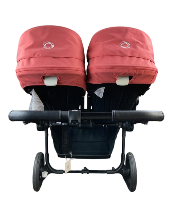 Shop Bugaboo Donkey 5 Duo Stroller, Black, Midnight Black, Sunrise Red, 2024 at GoodBuy Gear