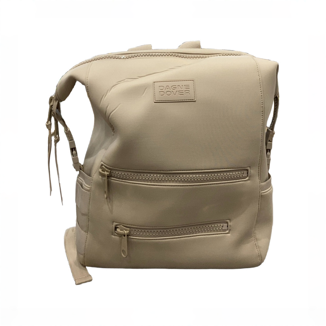 Dagne Dover Indi Diaper Backpack Large, Khaki - Gently Used