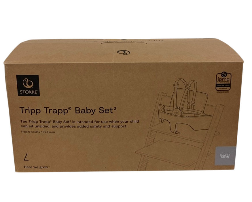 Shop Stokke Tripp Trapp Baby Set2, Glacier Green at GoodBuy Gear