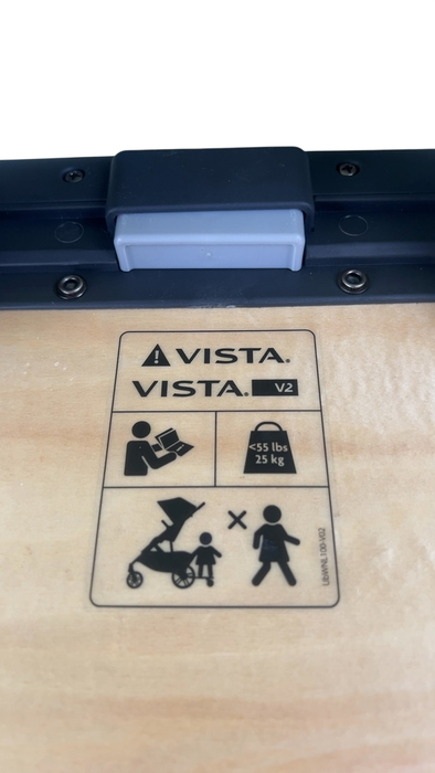Shop UPPAbaby VISTA PiggyBack Ride-Along Board (2015+), Natural Wood/Black at GoodBuy Gear