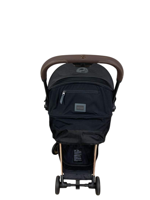 Shop Cybex Coya Stroller, 2023, Rose Gold, Sepia Black at GoodBuy Gear