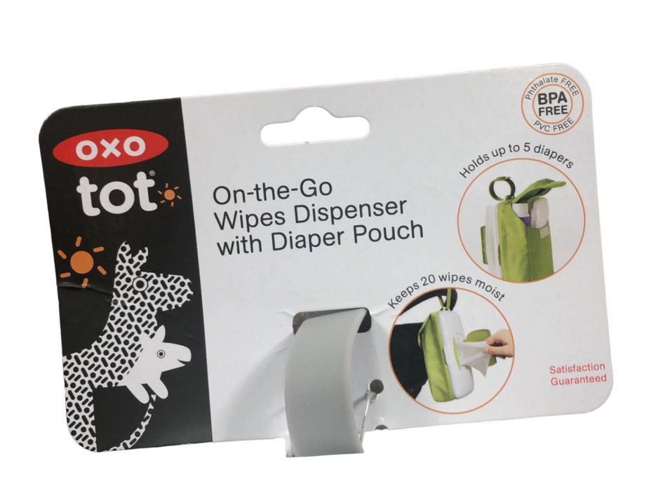 OXO Tot On-The-Go Wipes Dispenser, Grey