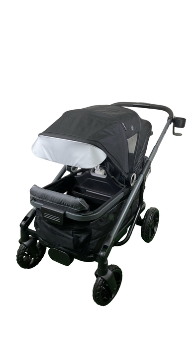 Shop Evenflo Shyft Rideshare All-Terrain Performance Stroller Wagon, 2024, Sterling Black at GoodBuy Gear