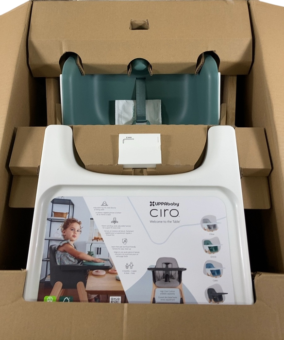 Shop UPPAbaby Ciro High Chair, Emrick (Spruce Green) at GoodBuy Gear