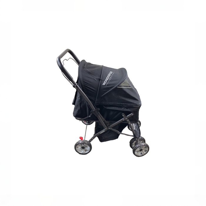 Shop Wonderfold Pet Stroller, Jet Black at GoodBuy Gear