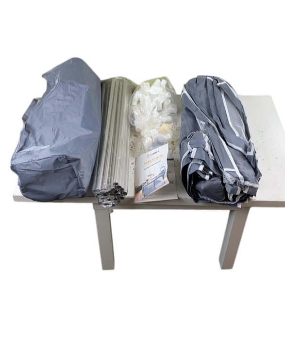 Shop LIAMST Large Baby Playard Activity Center, Grey, 50x50 at GoodBuy Gear