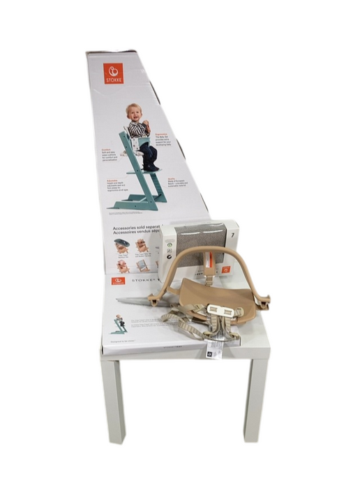 Shop Stokke Tripp Trapp Complete High Chair, Natural, Dots Grey, 2 at GoodBuy Gear