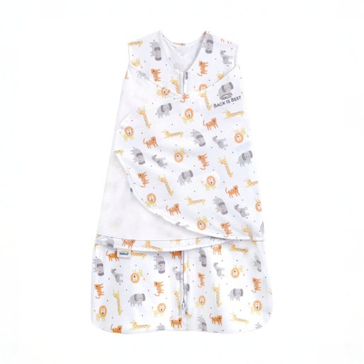 Shop Halo SleepSack Swaddle, Jungle, Newborn at GoodBuy Gear