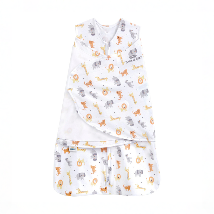 Shop Halo SleepSack Swaddle, Jungle, Newborn at GoodBuy Gear