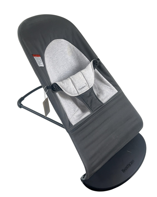 Shop BabyBjorn Bouncer Balance Soft, Black Frame, Dark Gray/Gray at GoodBuy Gear