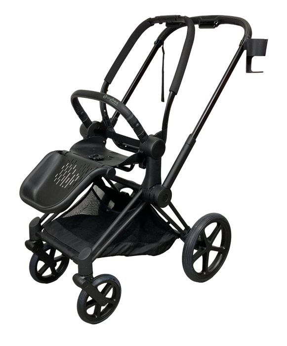 Shop Cybex PRIAM Stroller Frame And Seat, 2022, Matte Black at GoodBuy Gear