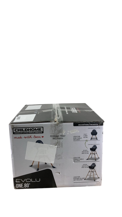 Shop Childhome Evolu ONE.80 High Chair, Anthracite at GoodBuy Gear