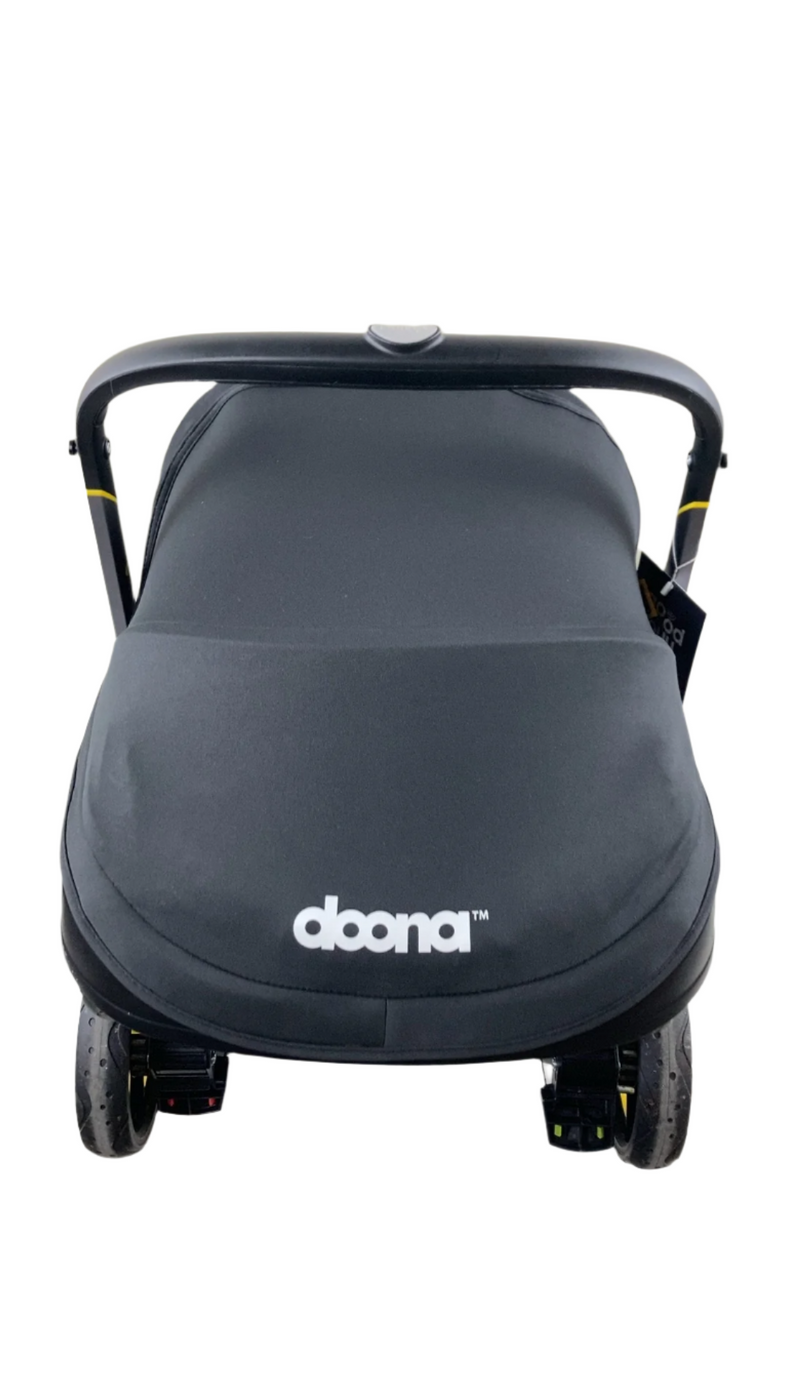 Doona Infant Car Seat & Stroller Combo, 2023, Nitro black