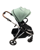 Shop Mockingbird Single 2.0 Stroller, 2025, Sage, Silver With Black Leather, Windowpane at GoodBuy Gear