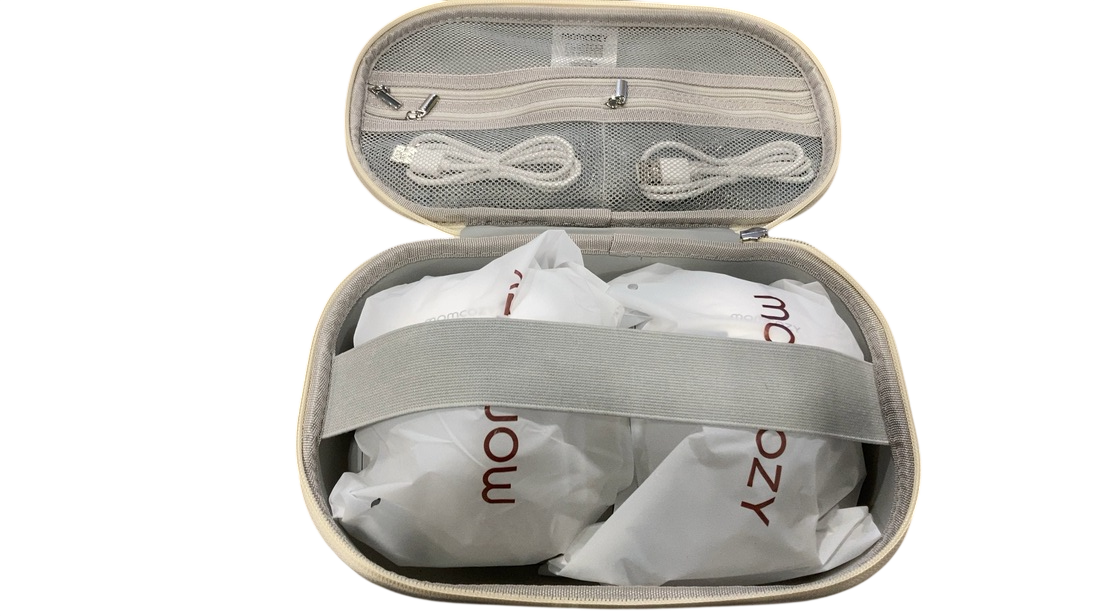 Shop Momcozy All-in-one M5 Double Wearable Breast Pump, Quill Grey at GoodBuy Gear