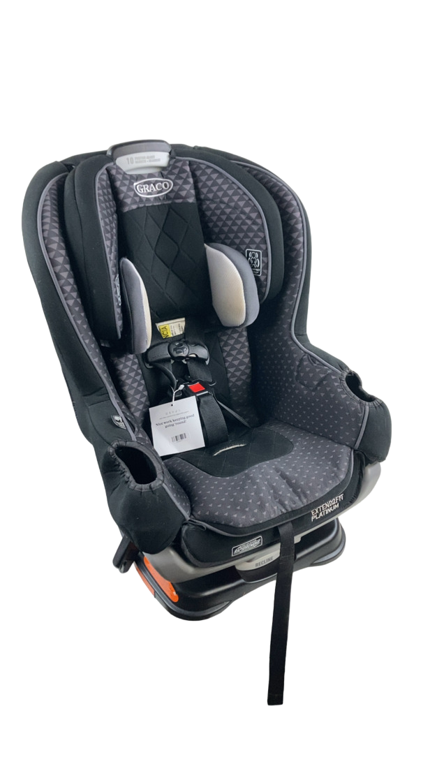 Graco Extend2Fit Platinum Convertible Car Seat, 2018, Mave