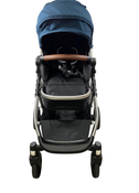 Shop Mockingbird Single to Double 2.0 Stroller, 2024, Sea, Silver With Penny Leather, Windowpane at GoodBuy Gear