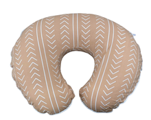 Shop Boppy Organic Nursing and Infant Support Pillow, Camel Stitched Stripe at GoodBuy Gear