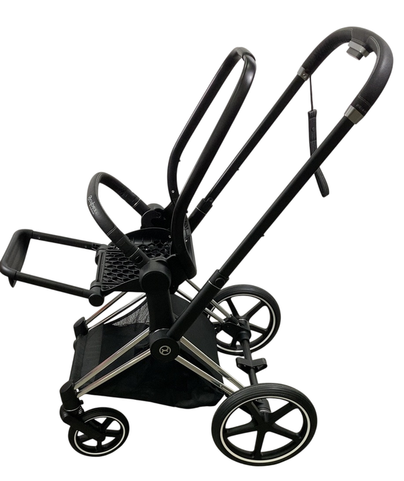 Shop Cybex PRIAM Stroller Frame And Seat, 2019, Chrome/Black at GoodBuy Gear