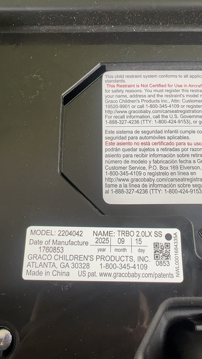 Shop Graco TurboBooster 2.0 LX with Safety Surround, 2025, Preston at GoodBuy Gear