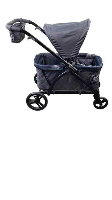 Shop Baby Trend Expedition 2-in-1 Stroller Wagon, 2023, Smokey Navy at GoodBuy Gear