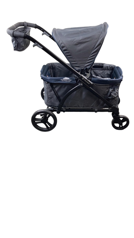 Shop Baby Trend Expedition 2-in-1 Stroller Wagon, 2023, Smokey Navy at GoodBuy Gear