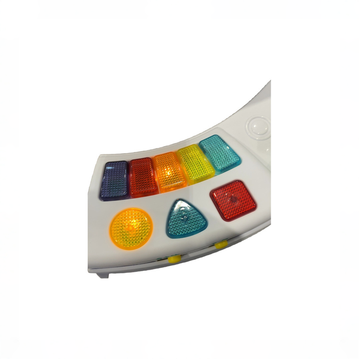 Shop Infantino Music & Lights 3-in-1 Discovery Booster, Teal at GoodBuy Gear