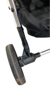 Shop Mockingbird Single 2.0 Stroller, 2025, Sage, Silver With Black Leather, Windowpane at GoodBuy Gear