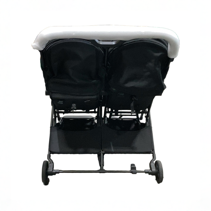 Shop Mompush Lithe Double Stroller, 2026, Black at GoodBuy Gear