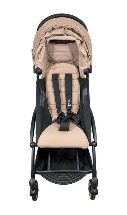 Shop Stokke YOYO3 Complete Stroller, 2024, Black, Taupe at GoodBuy Gear