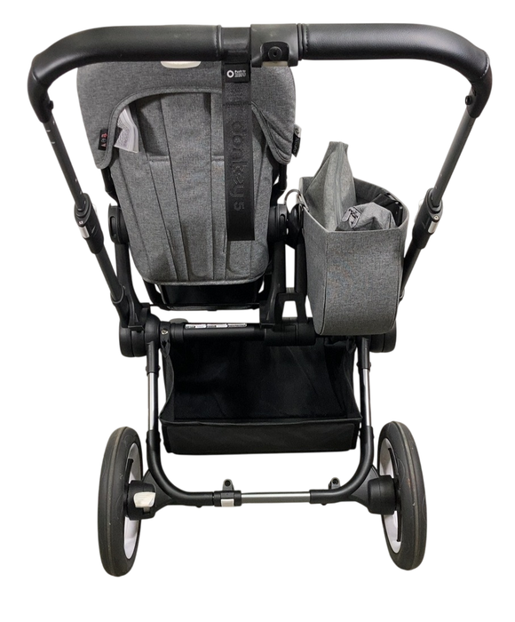 Shop Bugaboo Donkey 5 Mono Stroller, 2024, Graphite, Grey Melange, without Canopy at GoodBuy Gear