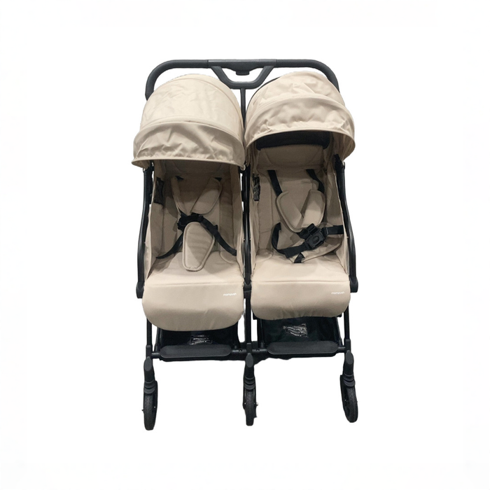 Shop Mompush Lithe Double Stroller, 2026, Khaki at GoodBuy Gear