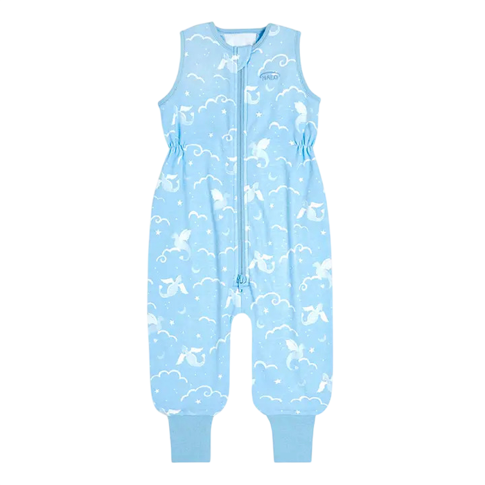Halo Toddler SleepSack Wearable Blanket, 2T, 0.5, Cotton, Blue Dragons