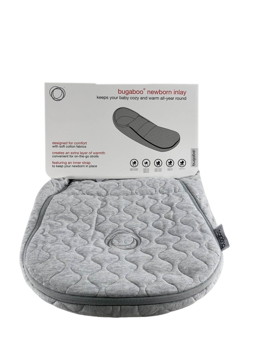 Shop Bugaboo Newborn Bassinet Inlay, Light Grey Melange at GoodBuy Gear