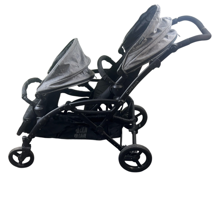 Contours Options Elite V2 Double Stroller, 2021, Graphite Grey