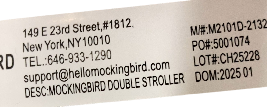 Shop Mockingbird Single to Double 2.0 Stroller, Sky, Windowpane, Silver With Penny Leather, 2025 at GoodBuy Gear