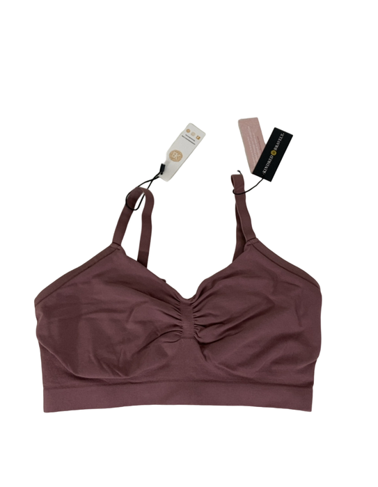 Shop Kindred Bravely Sublime Bamboo Hands-Free Pumping Lounge & Sleep Bra, Large, Twilight, Regular (B-D) at GoodBuy Gear