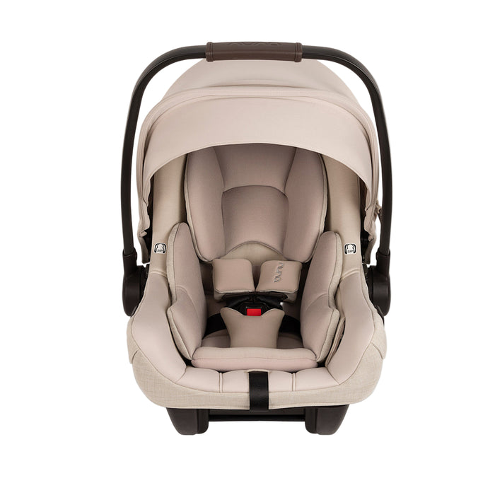 Nuna Pipa Aire RX Infant Car Seat, Biscotti, 2025