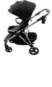 Shop Mockingbird Single to Double 2.0 Stroller, 2024, Black, Silver With Penny Leather, Watercolor Drops at GoodBuy Gear
