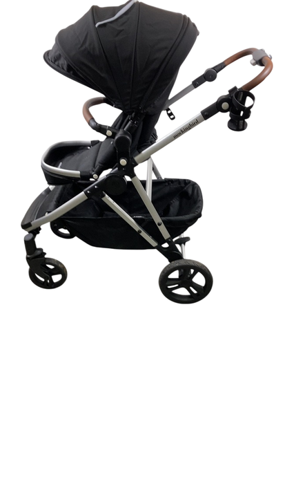 Shop Mockingbird Single to Double 2.0 Stroller, 2024, Black, Silver With Penny Leather, Watercolor Drops at GoodBuy Gear